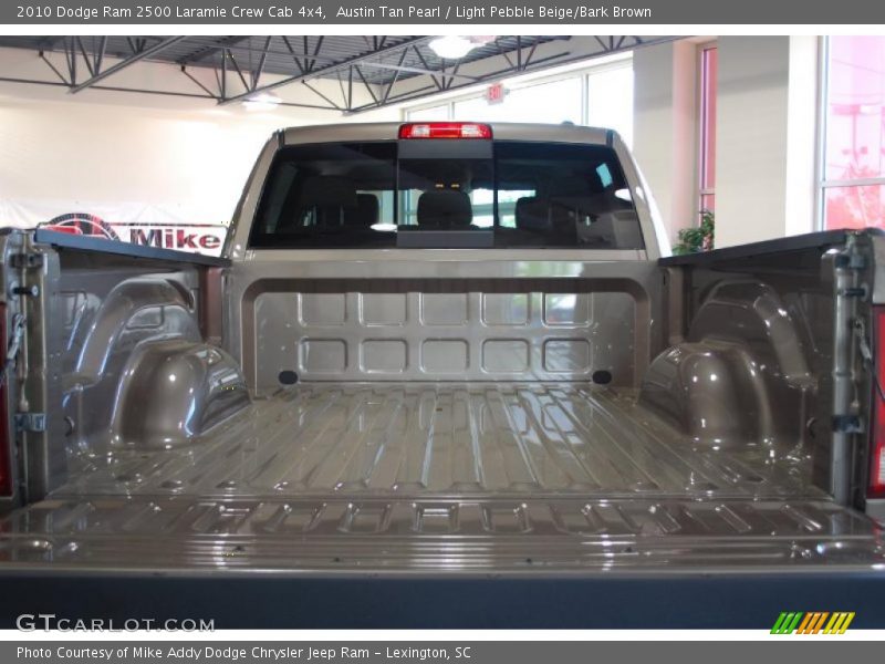 Austin Tan Pearl / Light Pebble Beige/Bark Brown 2010 Dodge Ram 2500 Laramie Crew Cab 4x4