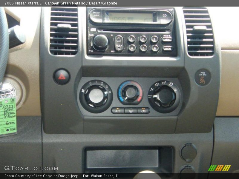 Canteen Green Metallic / Desert/Graphite 2005 Nissan Xterra S
