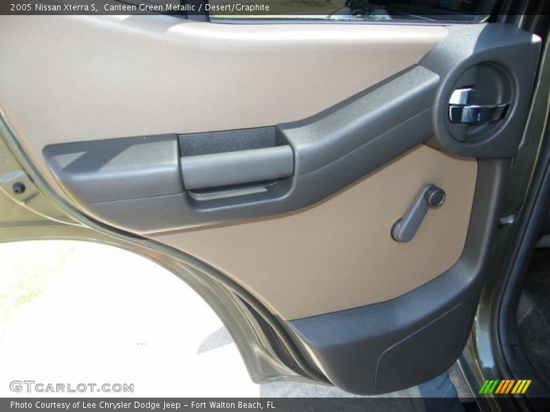 Canteen Green Metallic / Desert/Graphite 2005 Nissan Xterra S