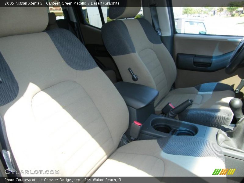 Canteen Green Metallic / Desert/Graphite 2005 Nissan Xterra S