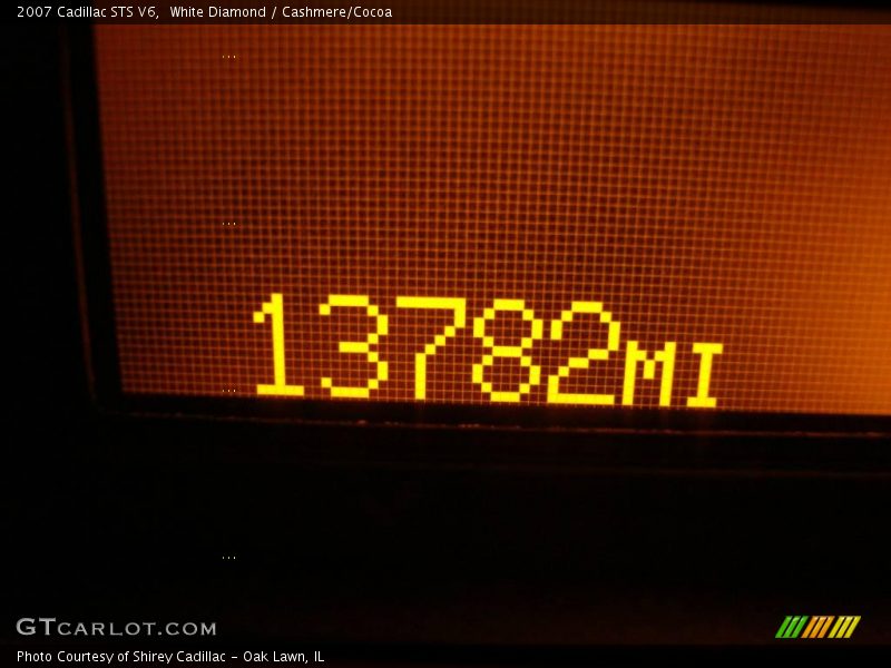 White Diamond / Cashmere/Cocoa 2007 Cadillac STS V6