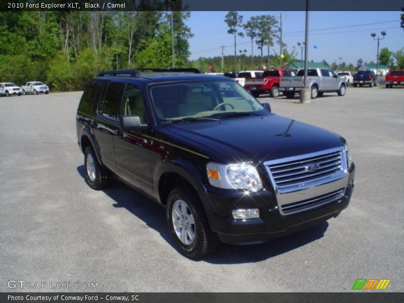Black / Camel 2010 Ford Explorer XLT
