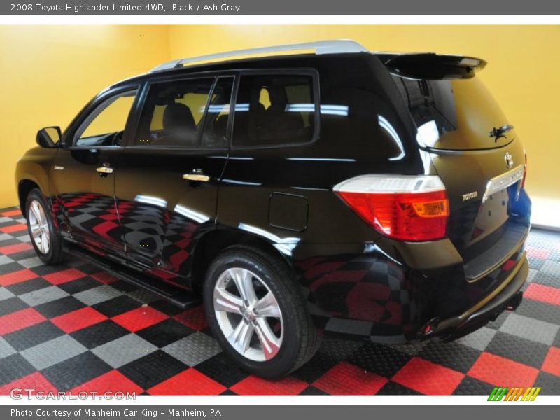Black / Ash Gray 2008 Toyota Highlander Limited 4WD