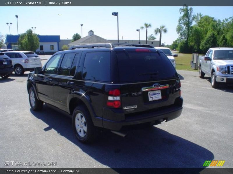 Black / Camel 2010 Ford Explorer XLT
