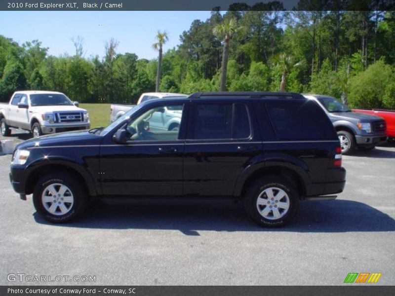 Black / Camel 2010 Ford Explorer XLT