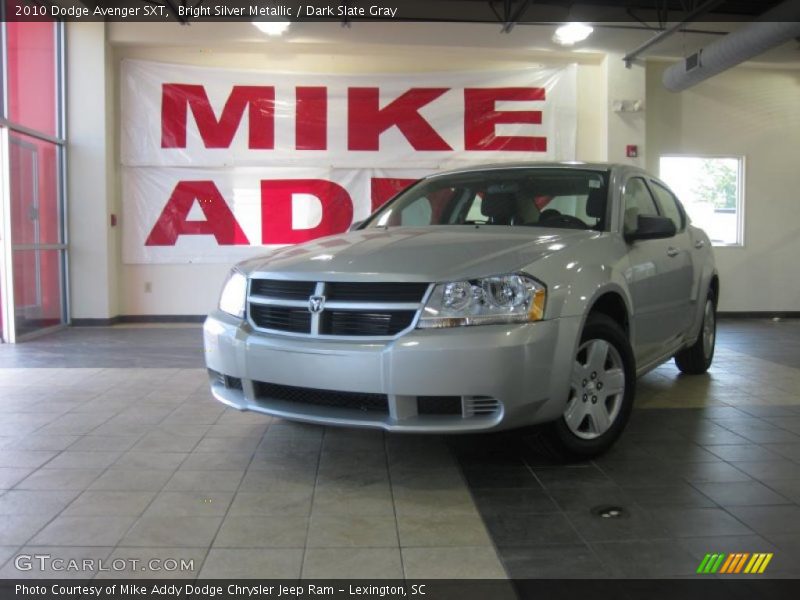 Bright Silver Metallic / Dark Slate Gray 2010 Dodge Avenger SXT