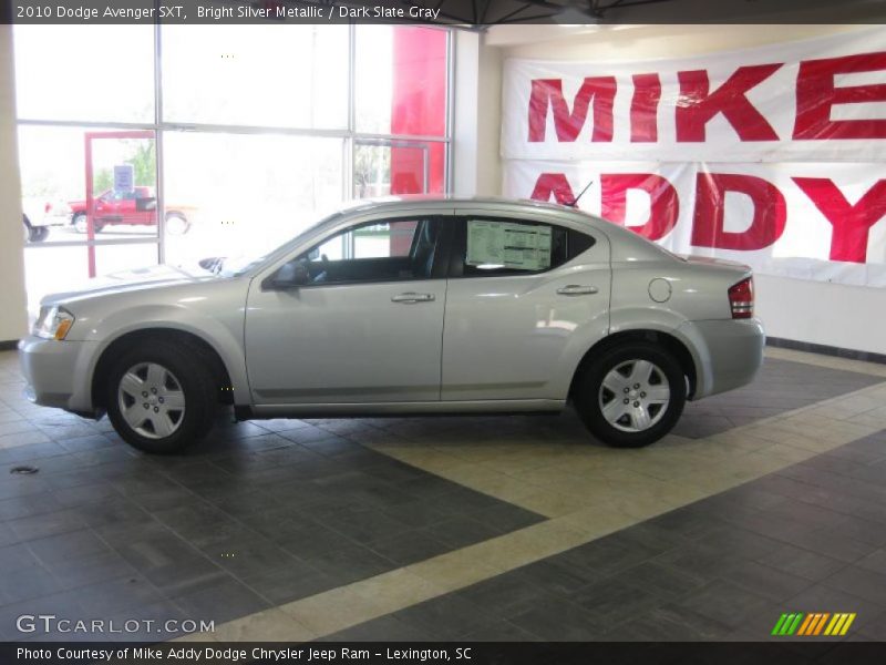 Bright Silver Metallic / Dark Slate Gray 2010 Dodge Avenger SXT