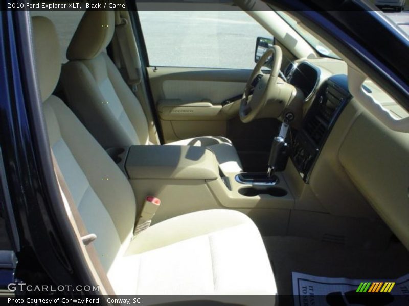 Black / Camel 2010 Ford Explorer XLT