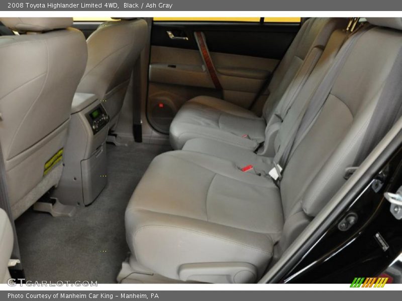 Black / Ash Gray 2008 Toyota Highlander Limited 4WD