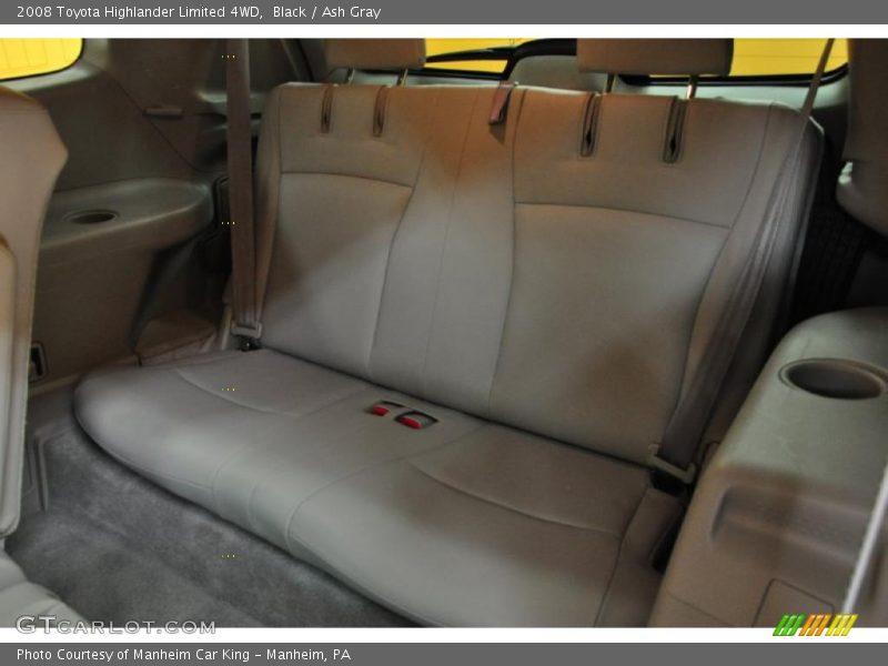 Black / Ash Gray 2008 Toyota Highlander Limited 4WD