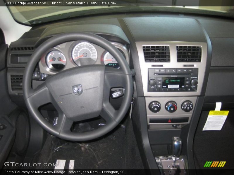 Bright Silver Metallic / Dark Slate Gray 2010 Dodge Avenger SXT