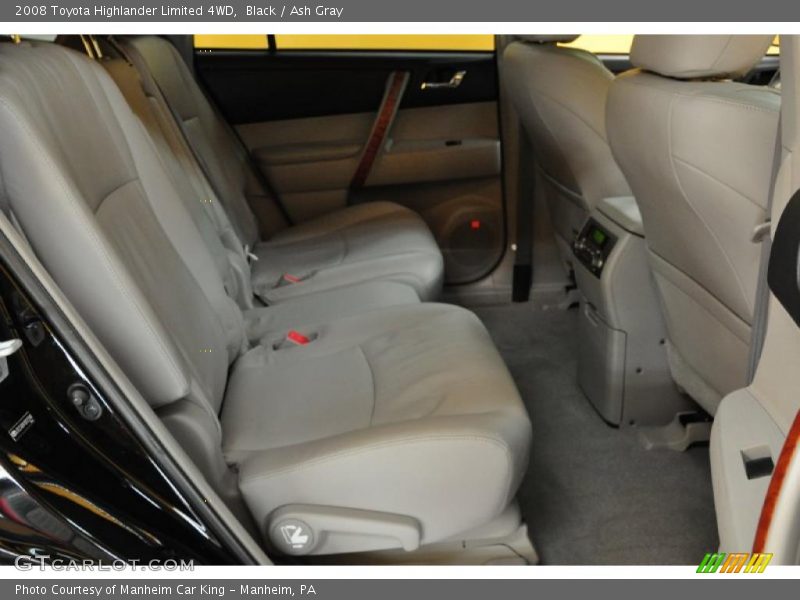 Black / Ash Gray 2008 Toyota Highlander Limited 4WD