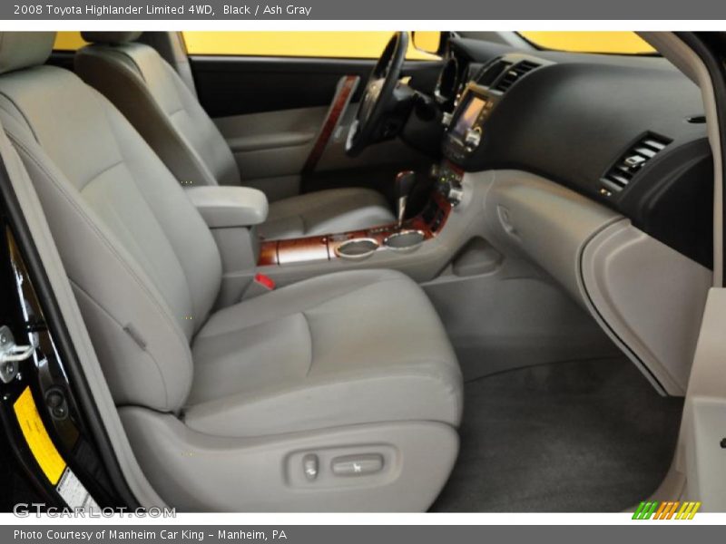 Black / Ash Gray 2008 Toyota Highlander Limited 4WD