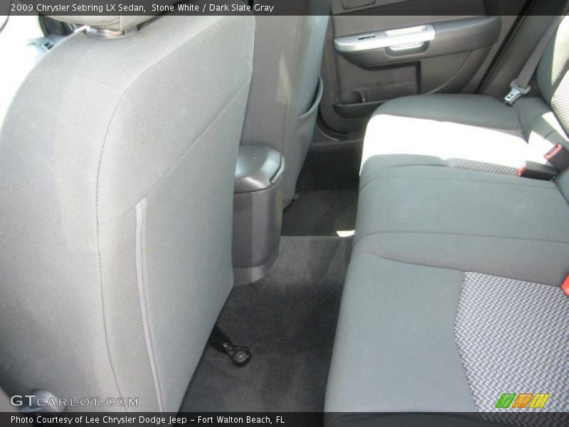 Stone White / Dark Slate Gray 2009 Chrysler Sebring LX Sedan