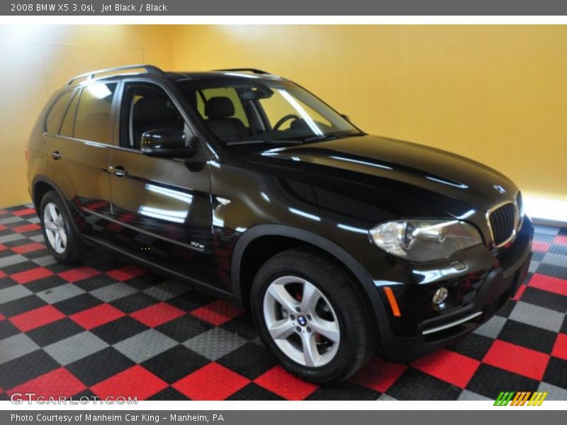 Jet Black / Black 2008 BMW X5 3.0si