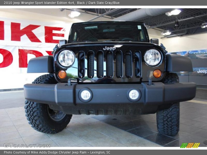 Black / Dark Slate Gray/Blue 2010 Jeep Wrangler Sport Islander Edition 4x4