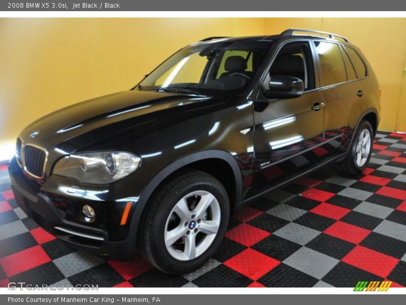 Jet Black / Black 2008 BMW X5 3.0si