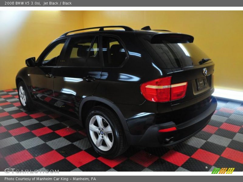 Jet Black / Black 2008 BMW X5 3.0si
