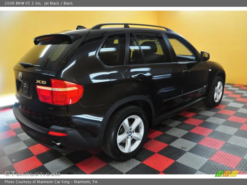 Jet Black / Black 2008 BMW X5 3.0si