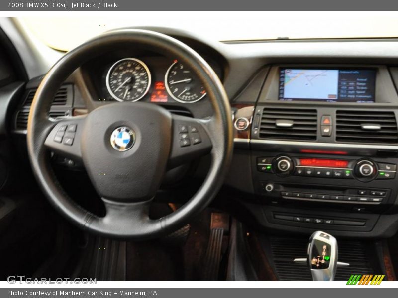 Jet Black / Black 2008 BMW X5 3.0si
