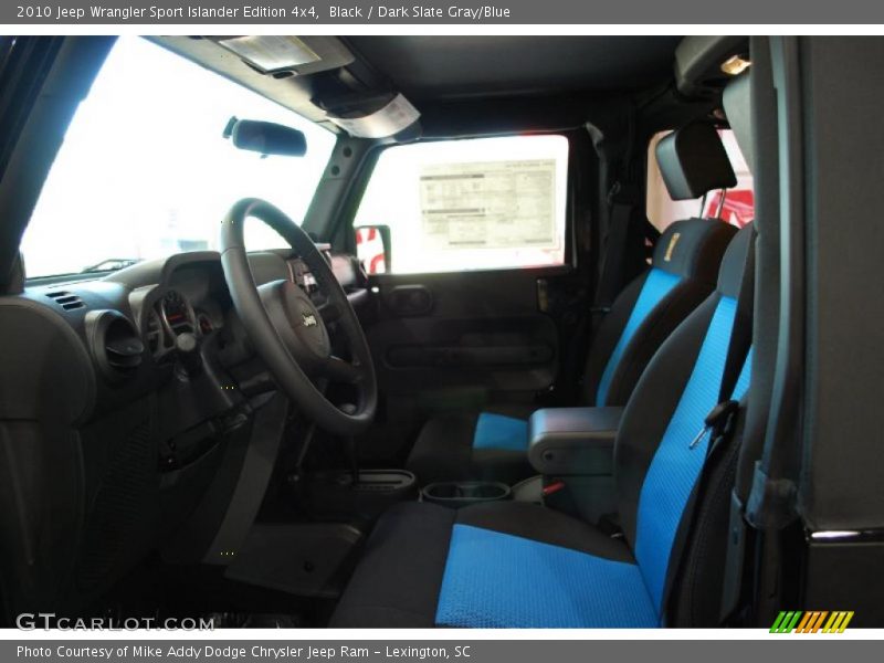 Black / Dark Slate Gray/Blue 2010 Jeep Wrangler Sport Islander Edition 4x4