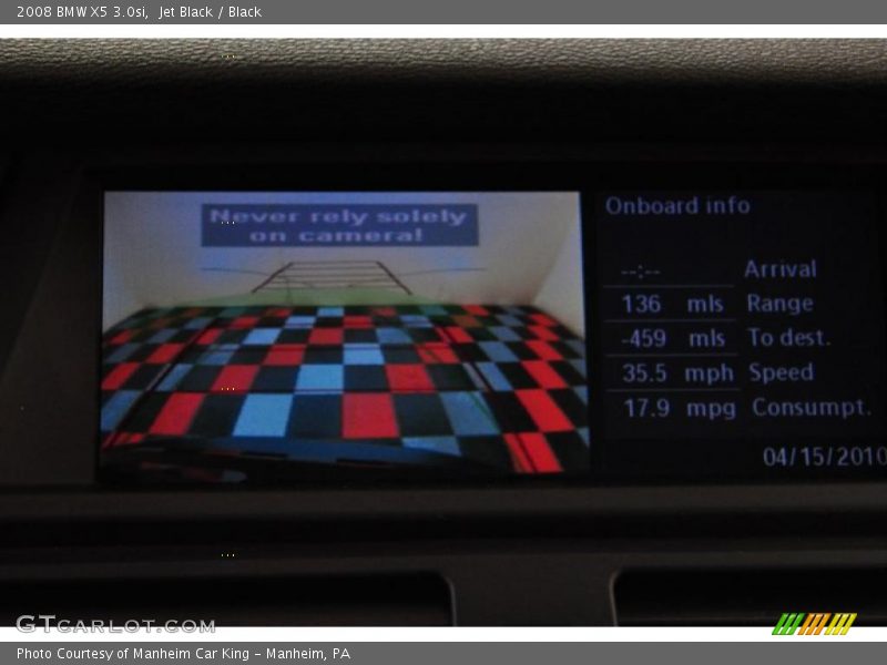 Jet Black / Black 2008 BMW X5 3.0si