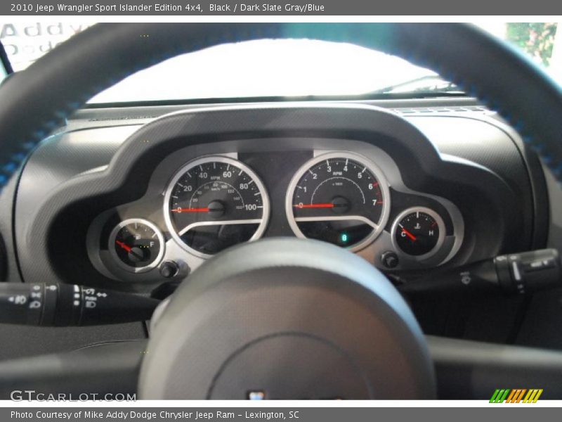 Black / Dark Slate Gray/Blue 2010 Jeep Wrangler Sport Islander Edition 4x4