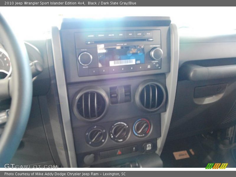 Black / Dark Slate Gray/Blue 2010 Jeep Wrangler Sport Islander Edition 4x4