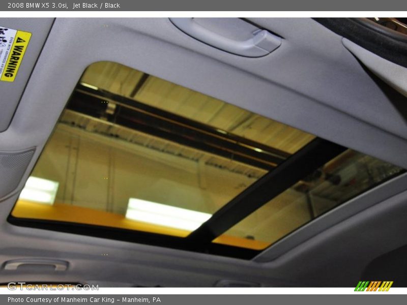 Jet Black / Black 2008 BMW X5 3.0si