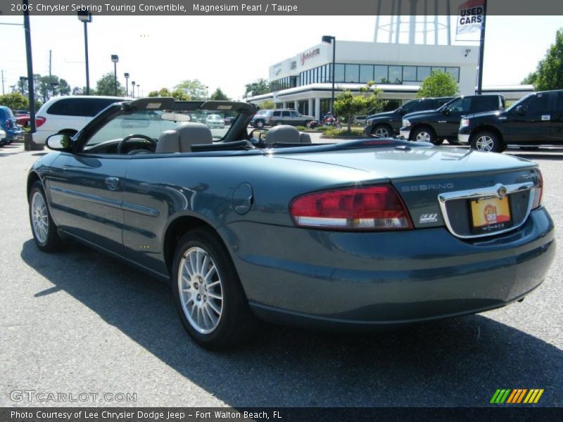 Magnesium Pearl / Taupe 2006 Chrysler Sebring Touring Convertible
