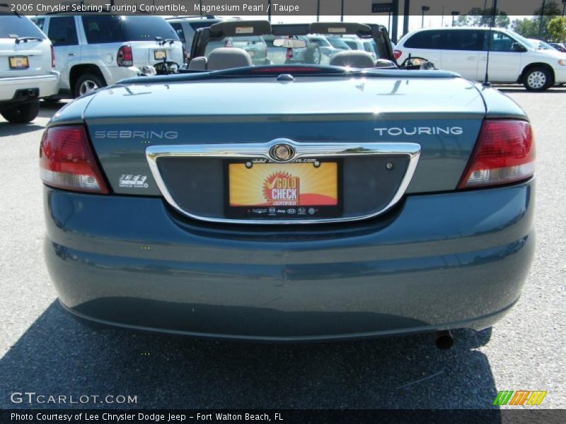 Magnesium Pearl / Taupe 2006 Chrysler Sebring Touring Convertible