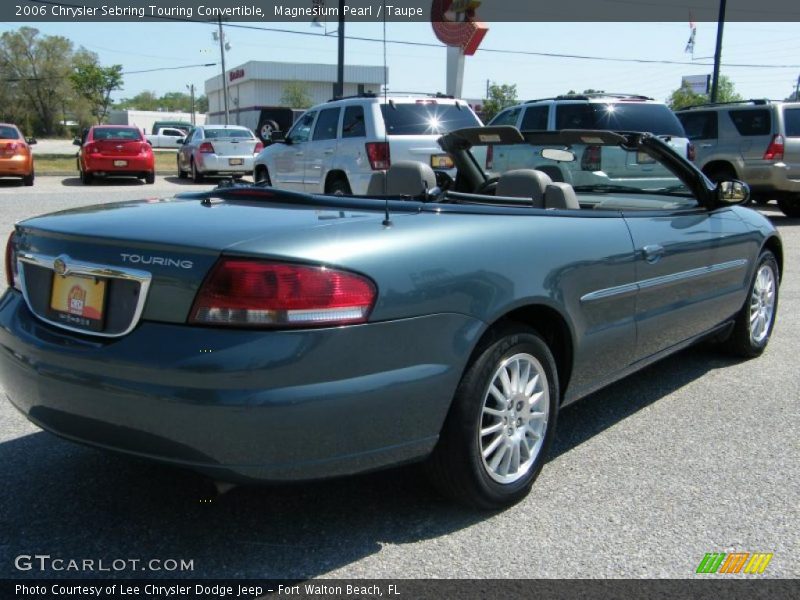 Magnesium Pearl / Taupe 2006 Chrysler Sebring Touring Convertible
