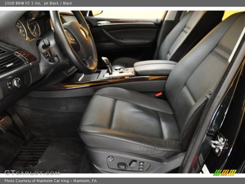Jet Black / Black 2008 BMW X5 3.0si