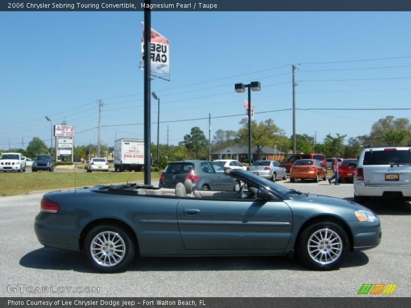 Magnesium Pearl / Taupe 2006 Chrysler Sebring Touring Convertible