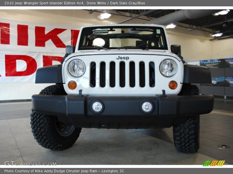 Stone White / Dark Slate Gray/Blue 2010 Jeep Wrangler Sport Islander Edition 4x4
