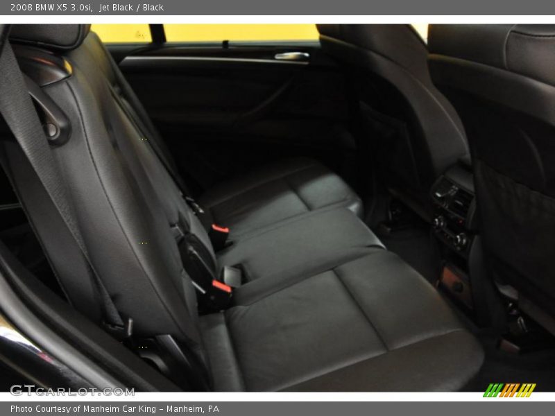 Jet Black / Black 2008 BMW X5 3.0si