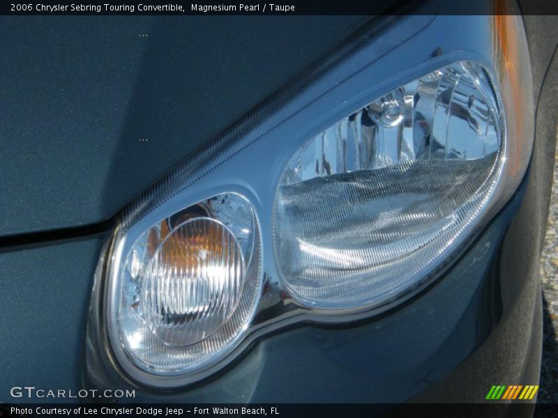 Magnesium Pearl / Taupe 2006 Chrysler Sebring Touring Convertible