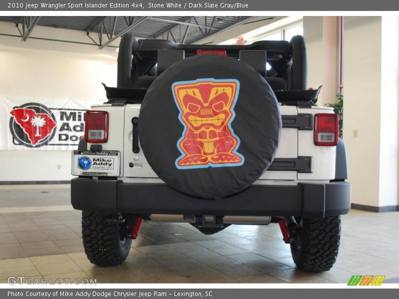 Stone White / Dark Slate Gray/Blue 2010 Jeep Wrangler Sport Islander Edition 4x4