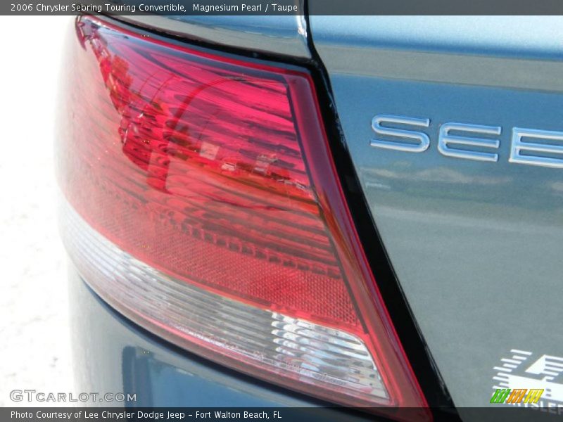 Magnesium Pearl / Taupe 2006 Chrysler Sebring Touring Convertible