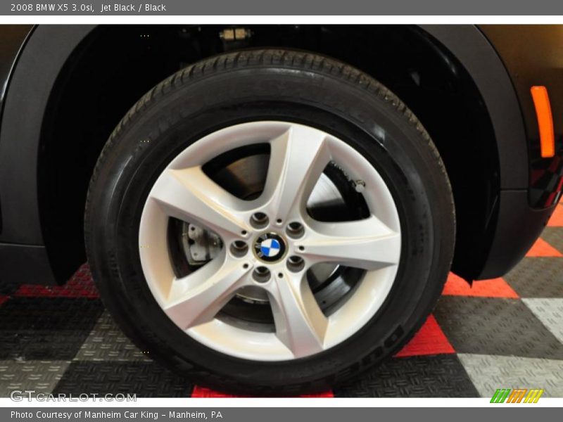Jet Black / Black 2008 BMW X5 3.0si