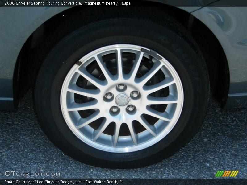 Magnesium Pearl / Taupe 2006 Chrysler Sebring Touring Convertible