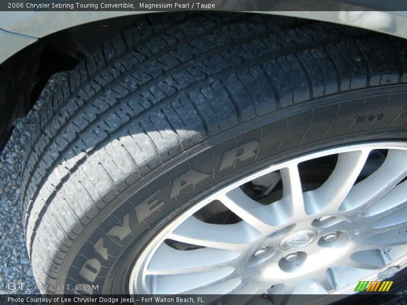 Magnesium Pearl / Taupe 2006 Chrysler Sebring Touring Convertible