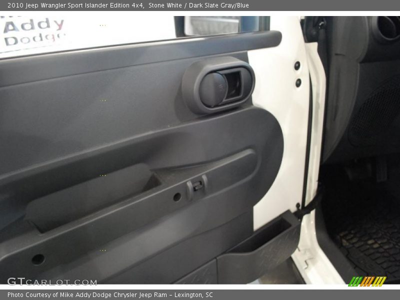 Stone White / Dark Slate Gray/Blue 2010 Jeep Wrangler Sport Islander Edition 4x4