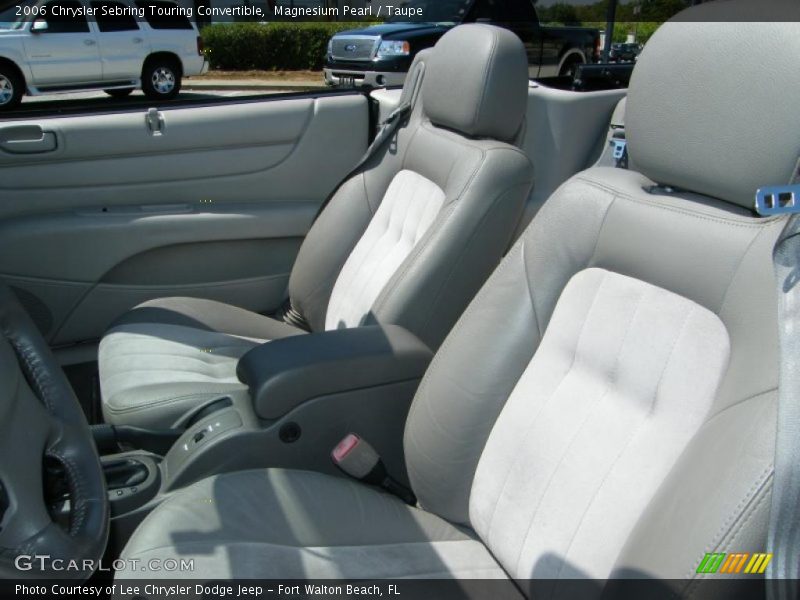 Magnesium Pearl / Taupe 2006 Chrysler Sebring Touring Convertible