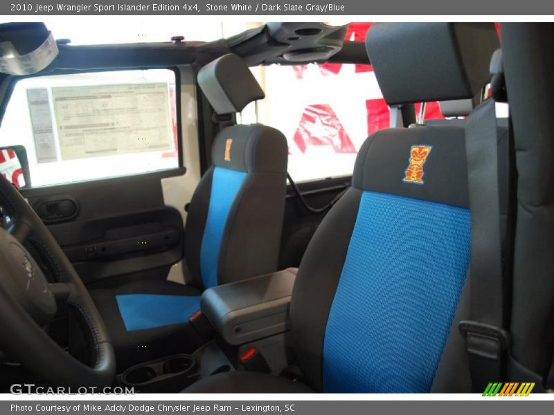 Stone White / Dark Slate Gray/Blue 2010 Jeep Wrangler Sport Islander Edition 4x4
