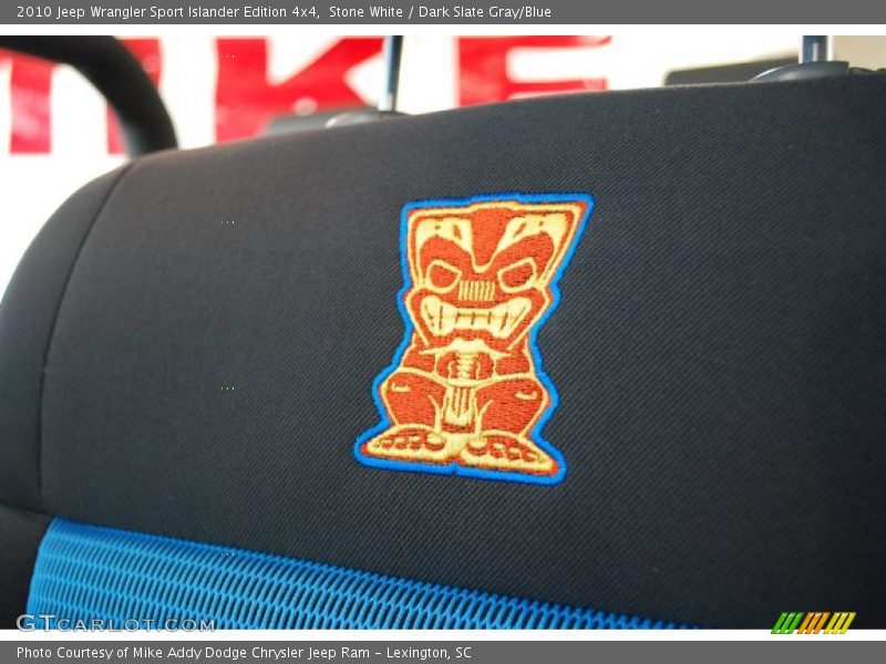 Stone White / Dark Slate Gray/Blue 2010 Jeep Wrangler Sport Islander Edition 4x4