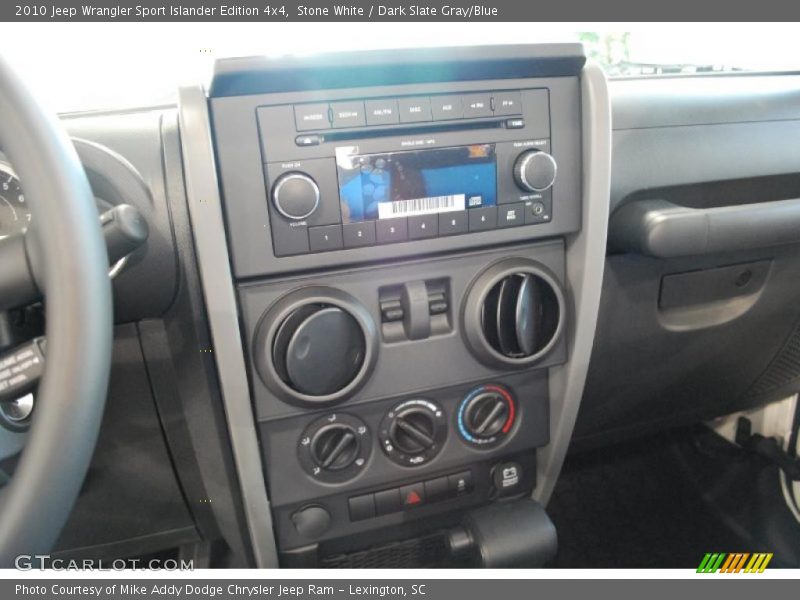 Stone White / Dark Slate Gray/Blue 2010 Jeep Wrangler Sport Islander Edition 4x4