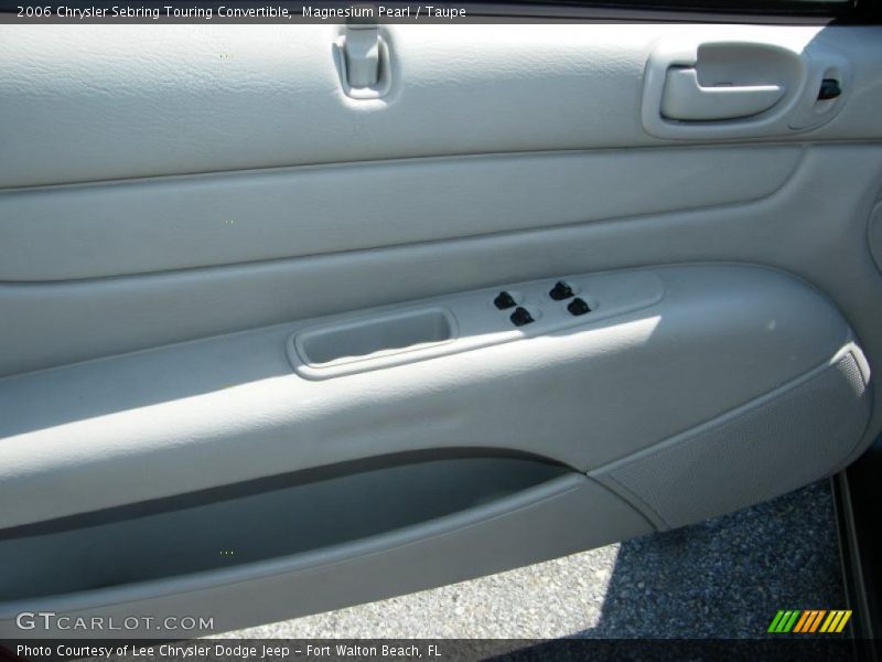 Magnesium Pearl / Taupe 2006 Chrysler Sebring Touring Convertible