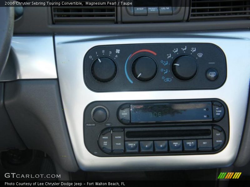 Magnesium Pearl / Taupe 2006 Chrysler Sebring Touring Convertible