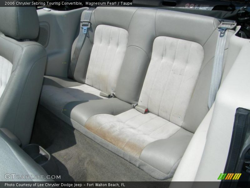Magnesium Pearl / Taupe 2006 Chrysler Sebring Touring Convertible
